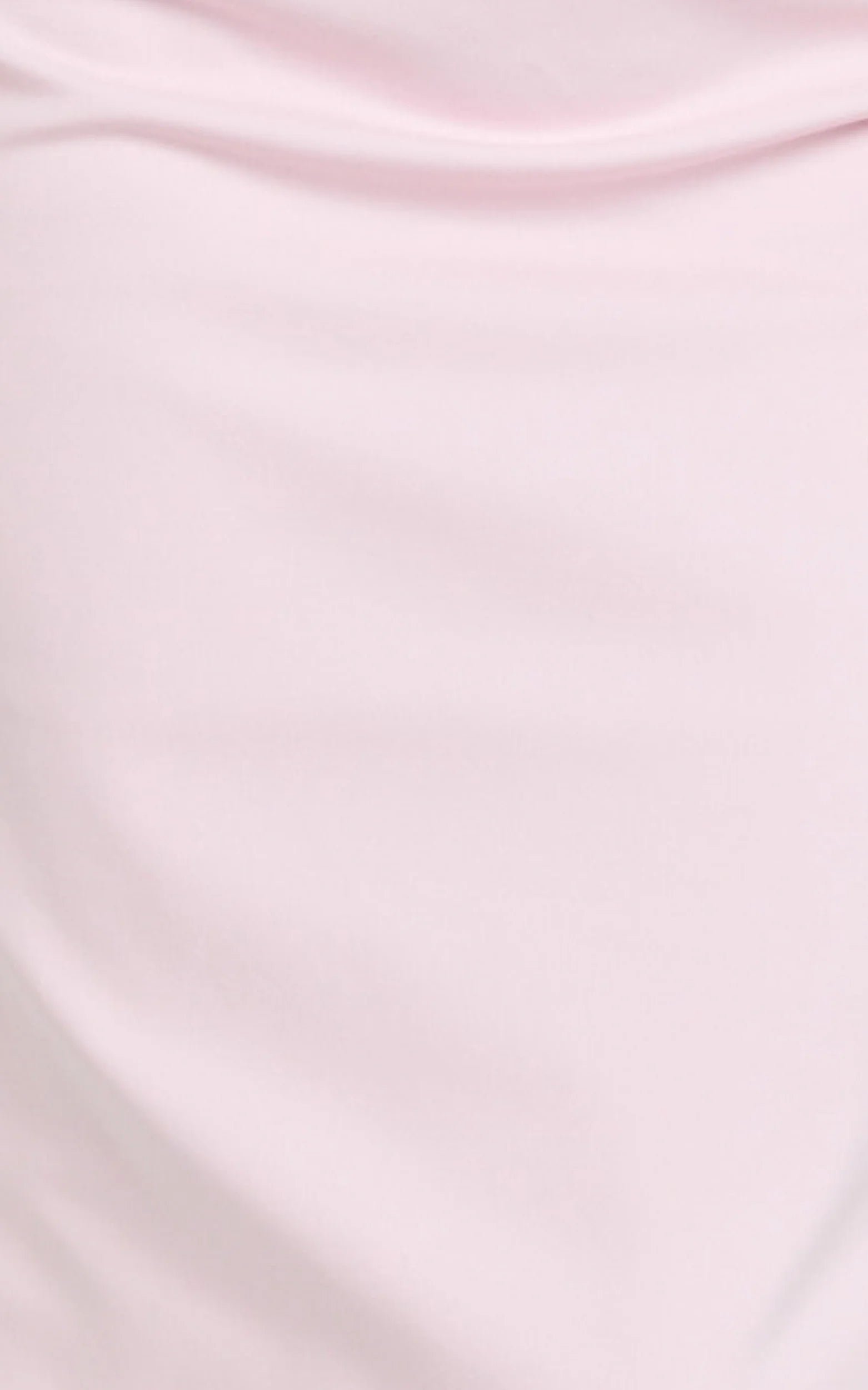 Karlie Midi Dress - One Shoulder Fitted Dress in Pink